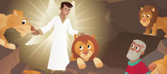 daniel in the lion's den