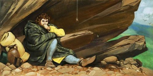 king bruce and the spider short story