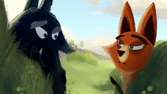 fox and wolf