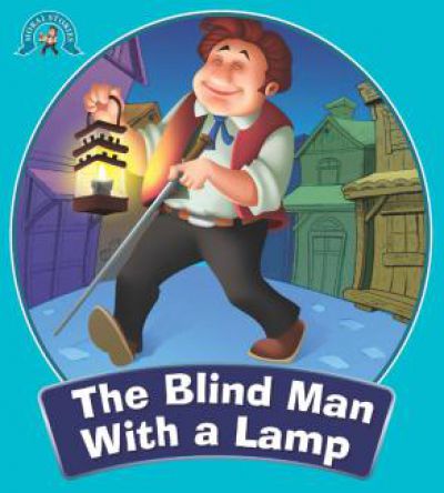 the blind man with a lamp