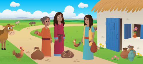 Ruth and Naomi Bible Story